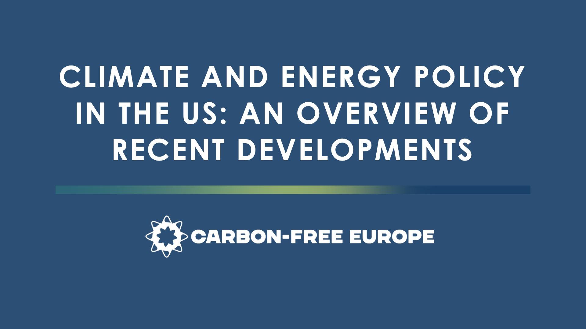 The US Approach to Clean Energy Industrial Strategy cover blue